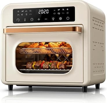 1300W Convection Digital Air Fryer Oven, 15L Electric Toaster Oven | Top and Bottom Dual Heating Elements, 38-230 ℃ Temperature Control, 16 Cooking Functions, LED Display, Full Set of Accessory on Amazon.ae - Price Tracker