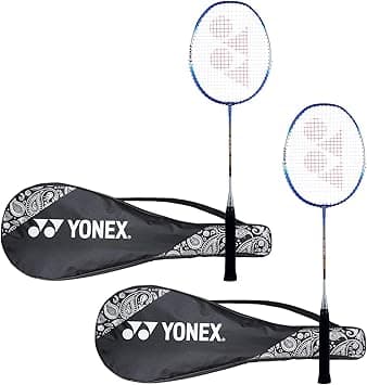 YONEX ZR 100 Light Aluminium Blend Badminton Racquet with Full Cover (Blue/Blue) - Set of 2 - Amazon.ae Price Tracker