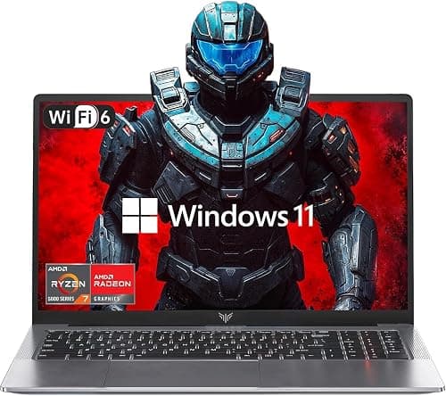 KAIGERR Gaming Laptop, 16 Inch Laptop with AMD Ryzen 7 7735HS (8C/16T, up to 4.7 GHz), 16GB RAM, 512GB NVMe SSD, Windows 11 Laptop, Radeon RX Vega 8 Graphics Card, WiFi 6, KB on Amazon - Best Deal Finder