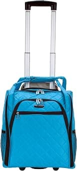 Rockland Melrose Upright Wheeled Underseater Carry-on Luggage - Best Deal Finder