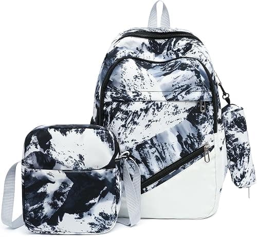 School Bag for Boys and Girls, Laptop School Backpack with Large Capacity and Waterproof,Children School Bags + Pen Pouch & Small Bag, Travel Bag for Kids on Amazon.ae - Price Tracker