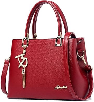 Womens Purses and Handbags Shoulder Bags Ladies Designer Top Handle Satchel Tote Bag on Amazon.ae - Price Tracker