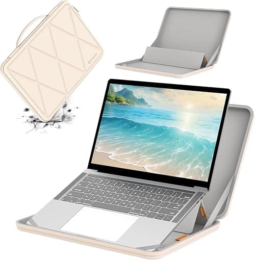 Smatree MS46T 14" ASUS Zenbook14 UX3405CA; Vivobook S14 S5406; Vivobook 14 Flip TP3407; for Zenbook 14/14X OLED,White EVA Hard Case with Laptop Stand on Amazon.ae - Price Tracker