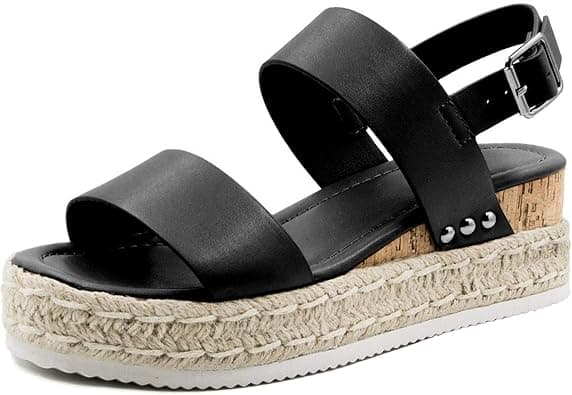 Athlefit Espadrilles womens Wedge Sandal on Amazon.ae - Price Tracker