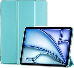 ProCase Smart Case for iPad Air 11-inch M4 (2026, 8th Gen) / M3 (2025) / M2 (2024) & 10.9 Inch iPad Air 5th (2022) & 4th (2020) – Protective Hard Back Cover with Auto Sleep/Wake - Aqua - Amazon.ae Price Tracker