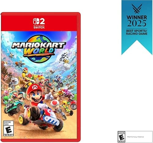 Mario Kart World, Nintendo Switch 2 Game, ESRB Rating E on Amazon.ae - Price Tracker