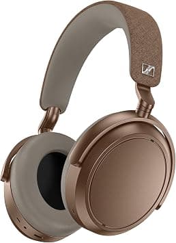 Sennheiser Momentum 4 Wireless Noise Cancelling Headphones - Bluetooth Headset for Crystal-Clear Calls with Adaptive Noise Cancellation, Over-Ear Headphones, 60h Battery Life, Folding Design, Brown على Amazon.ae - متتبع الأسعار