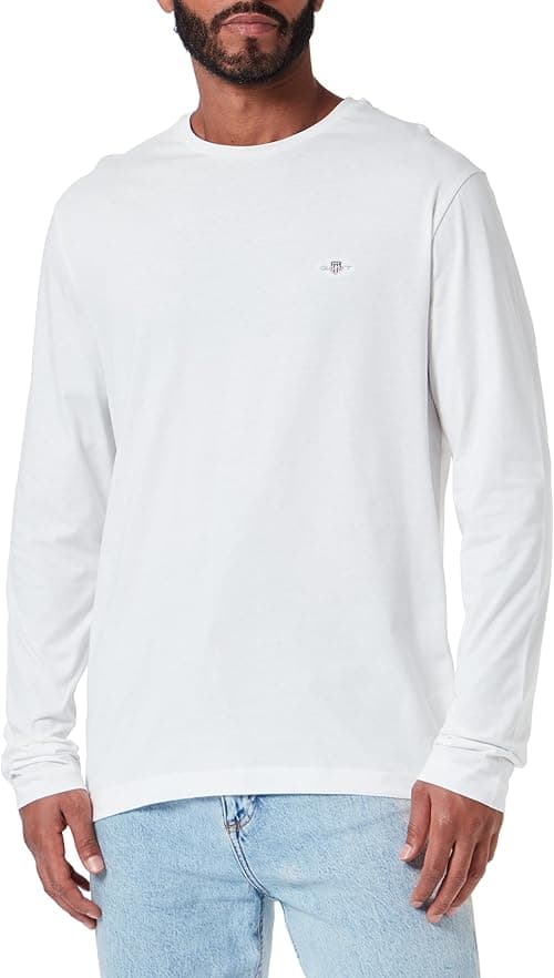 GANT Men 2004049-113 Shield Long Sleeve T-Shirt on Amazon.ae - Price Tracker