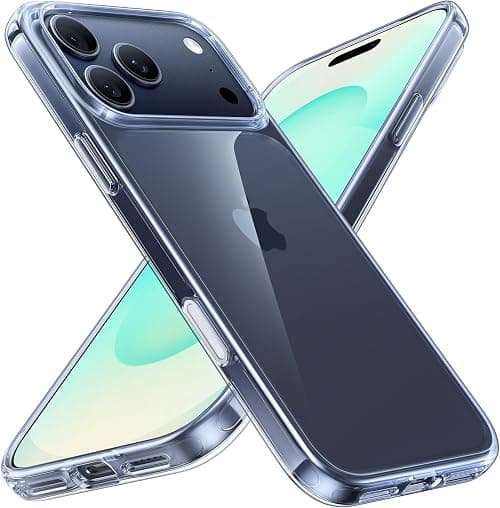 TORRAS Shockproof for iPhone 17 Pro Max Case, Non-Yellowing, 12FT Military-Grade Protection, Transparent Slim Case for iPhone 17 ProMax Case, Diamond Clear, Hard, 6.9'' Guardian Series, Clear on Amazon.ae - Price Tracker