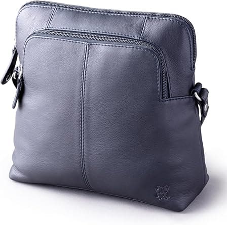 Rachel leather cross body bag, Navy, One Size on Amazon.ae - Price Tracker
