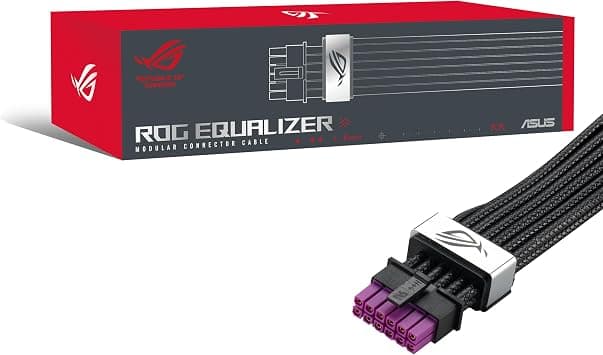اسس كيبل معادل روج 12 فولت - 2×6 بمنفذ PCIe (ايه تي اكس 3.1 ومنفذ الملحقات الاضافية السريع 5.1، توازن الحمولة من وحدة امدادات الطاقة الى روج، تقليل التغير الحالي، حماية معززة لبطاقة الرسومات)، ضمان 3 - دليلك لأفضل العروض