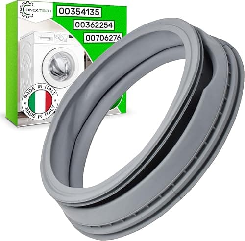 ONIX TECH Door Seal for Washing Machine with Original Code 00354135 00362254 00706276 885021 for Bosch for Siemens - Made in Italy - Warranty 5 Years - على Amazon.ae - متتبع الأسعار