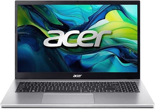 Acer Aspire Go 15 (AG15-42P-R5ZD) Laptop, 15.6" FHD IPS Display, AMD Ryzen 7 5825U, 32GB RAM, 1TB SSD, AMD Radeon Graphic, Windows 11, QWERTZ Keyboard, Silver على Amazon.ae - متتبع الأسعار