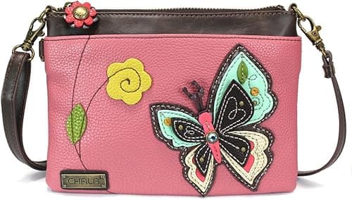 CHALA Mini Crossbody Handbag, Multi Zipper, Pu Leather, Small Shoulder Purse Adjustable Strap on Amazon.ae - Price Tracker