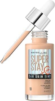 Maybelline Super Stay Skin Tint Foundation, With Vitamin C*, Foundation and Skincare, Long-Lasting up to 24H, Vegan Formula, Shade 10 on Amazon - Best Deal Finder