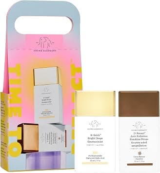 Drunk Elephant Time to Reflect Kit - includes B-Goldi Bright Drops (30 ml/1 fl oz) and D-Bronzi Anti-Pollution Sunshine Drops (30 ml/1 fl oz) - Best Deal Finder