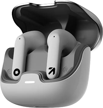 Boult Audio Z40 True Wireless in Ear Earbuds with 60H Playtime, Zen™ ENC Mic, Low Latency Gaming, Type-C Fast Charging, Made in India, 10mm Rich Bass Drivers, IPX5, Bluetooth 5.3 Ear Buds TWS (White) على Amazon.ae - متتبع الأسعار