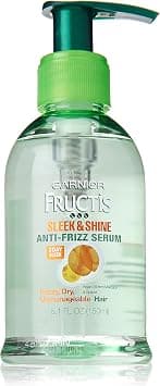 Garnier Fructis Sleek & Shine Anti-Frizz Serum, Frizzy, Dry, Unmanageable Hair, 5.1 fl. oz. - Best Deal Finder