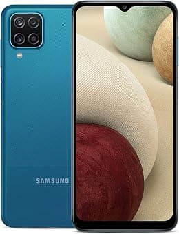 Samsung Galaxy A12 Dual SIM Smartphone - 64GB, 4GB RAM, 4G LTE, Blue (KSA Version) - متتبع أسعار Amazon.sa