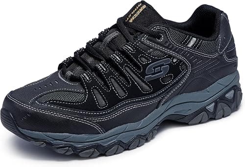 Skechers Men's Afterburn Memory-Foam Lace-up Sneaker on Amazon.ae - Price Tracker