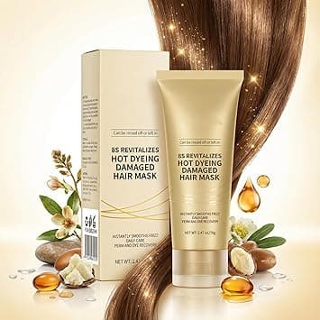 Hair Care, 8 Seconds Revitalizing Hair Mask For Hot Dyed & Damaged Hair, Magic Keratin Treatment Hair Cream, Straightening Cream, Instantly Smooths Frizz Daily Care Perm And Dye Repair Conditioner on Amazon.ae - Price Tracker