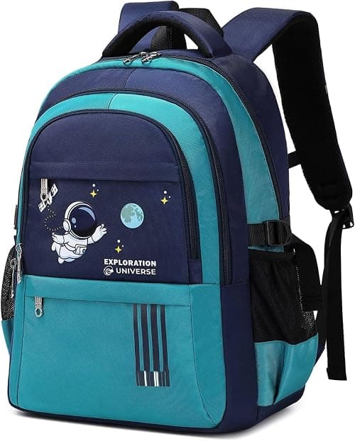 Boy School Bag, Backpack for Boys, Cute Kid Backpack, Waterproof Lightweight Schoolbag Backpack, Elementary School Bags Middle Primary School Book Bag on Amazon.ae - Price Tracker
