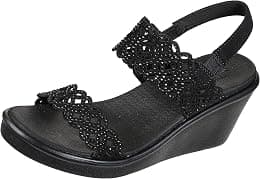 Skechers Women's Rumble on-Sassy DayZ Wedge Sandal - Best Deal Finder