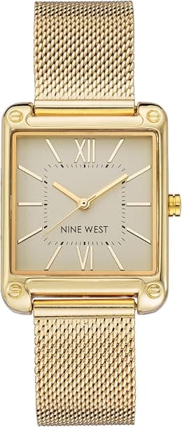 Nine West Women's Mesh Bracelet Watch - Best Deal Finder