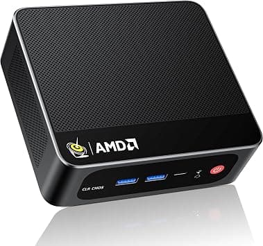 بيلنك كمبيوتر صغير Ser5 5800H AMD رايزن 7 (حتى 4.4GHz) 16GB DDR4 500GB PCle 3.0 SSD، شبكة محلية LAN 1000Mbps واي فاي 6/BT5.2، HDMI/DP/Type-c/4K شاشة ثلاثية - دليلك لأفضل العروض