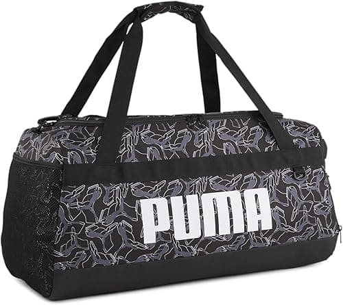 PUMA Fundamentals Sports Bags, Male/Unisex Bag,PUMA Black-Puma Cat AOP, X on Amazon.ae - Price Tracker