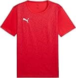 PUMA Men Red individualRISE Graphic Jersey T-Shirt - Best Deal Finder