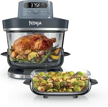 Ninja Crispi Pro 6-in-1 Glass Air Fryer | 6 Quart & 2.5 Quart Glass Containers with Storage Lids, Non-Toxic, Meal Prep, Microwave, Freezer and on Amazon - Best Deal Finder