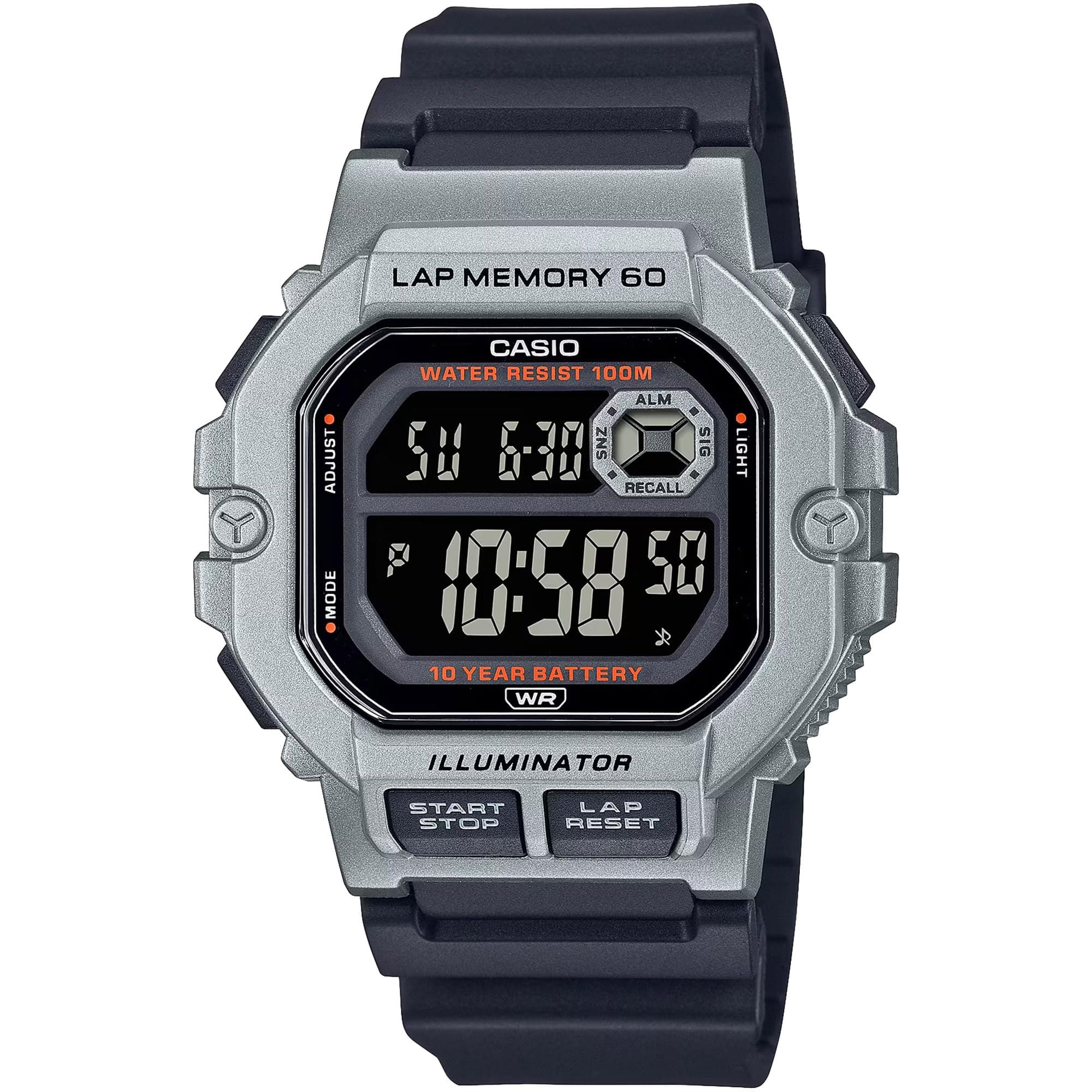 Casio WS1300H Series | Digital Watch | 100 Meter Water Resistance | LED Backlight | 1/100 SEC Stopwatch | Tide Graph | Coundtown Timer | LED Light | Multi Function Alarms | 10 Year Battery on Amazon.ae - Price Tracker