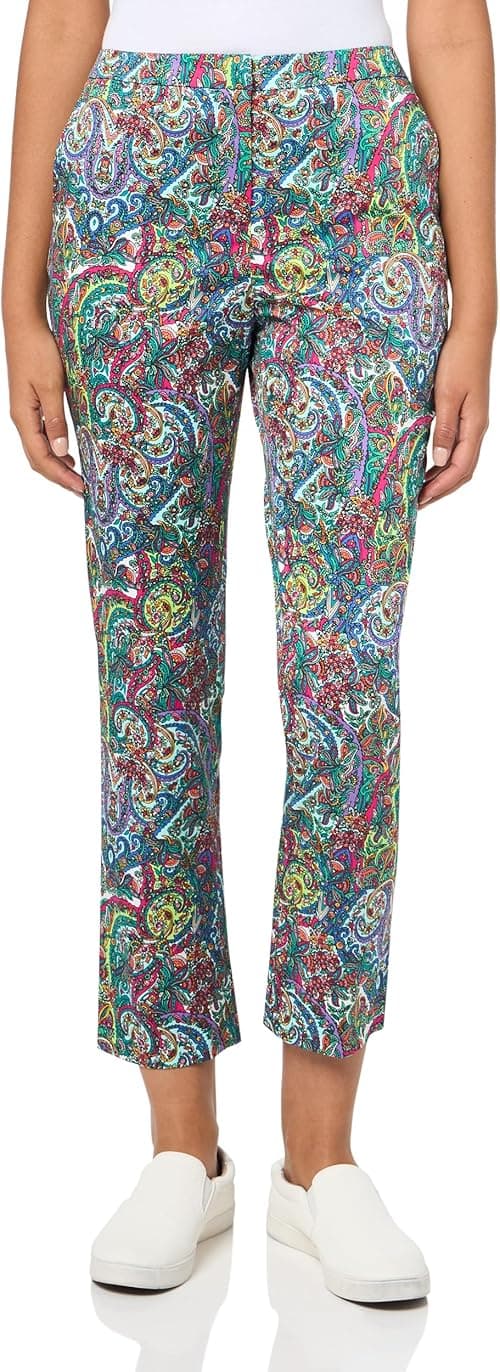 Tommy Hilfiger Women's Paisley Printed Chino Pants on Amazon.ae - Price Tracker