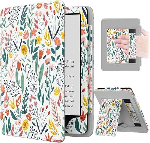 MoKo Case for 7"/6.8" Kindle Paperwhite(12th/11th Gen-2024/2021), Flowers on Amazon.sa - Price Tracker