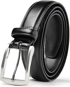 Belts For Men - Men's Dress Belt - Hand Made 100% Cow Leather Belt For Men - Amazon.ae Price Tracker