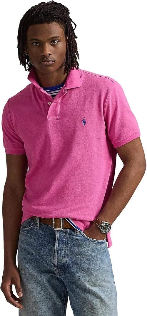 POLO RALPH LAUREN mens The Iconic Mesh Polo Shirt The Iconic Mesh Polo Shirt (pack of 1) on Amazon.ae - Price Tracker