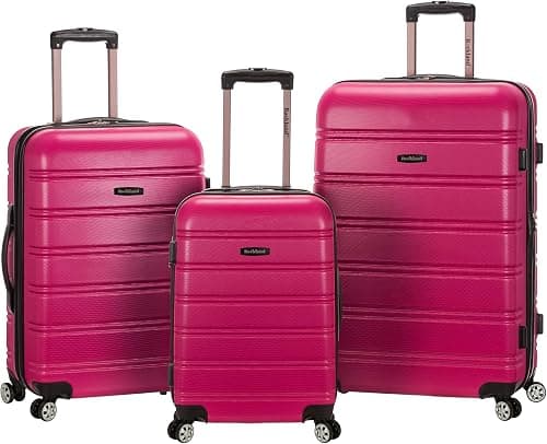 Rockland Melbourne Hardside Expandable Spinner Wheel Luggage on Amazon - Best Deal Finder