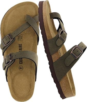 Women's Cushionaire Luna Cork footbed Sandal with +Comfort on Amazon.ae - Price Tracker
