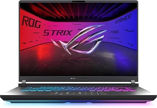 ASUS ROG Strix G16 (2025) Gaming Laptop, 16” ROG Nebula 16:10 2.5K 240Hz/3ms, NVIDIA® GeForce RTX™ 5070, AMD Ryzen™ 9 9955HX Processor, 32GB DDR5-5600, 1TB PCIe Gen 4 SSD, Wi-Fi 6E, Windows 11 Home on Amazon.ae - Price Tracker