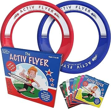 Activ Life Frisbee Ultimate [2 Pack] Fly Upright Without Hurting You - Frisbee Kids 80% Lighter - Replace Screen Time with Healthy Beach Games - Outdoor Games for Kids and Adults on Amazon.ae - Price Tracker