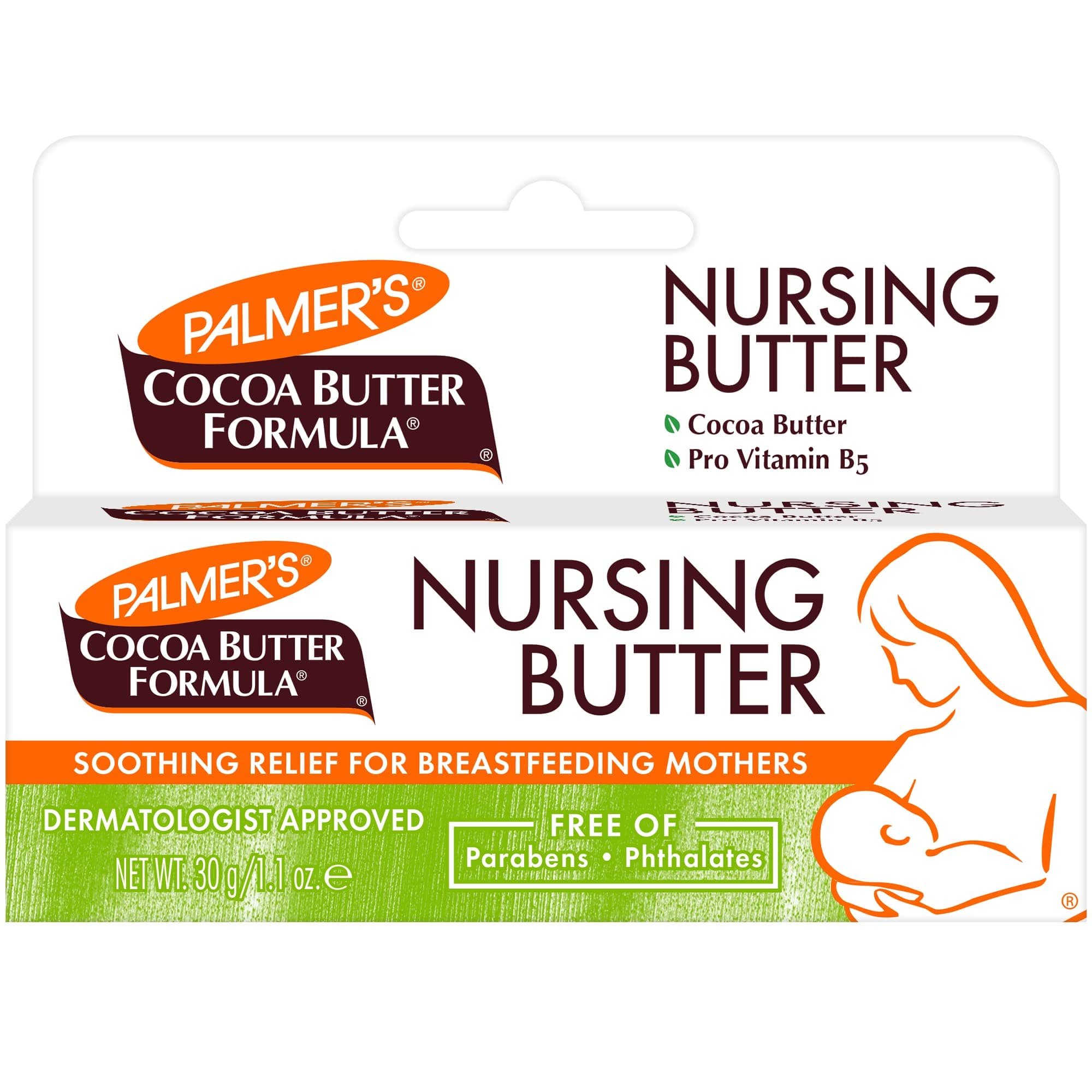 Palmer's Cocoa Butter Nursing Cream with Pure Cocoa Butter & Pro Vitamin B5-Moisturizes & Softens Nipples-Soothing relief from Sore,Cracked Nipples for Nursing Mother-No Parabens,Pthalates-30g on Amazon.ae - Price Tracker