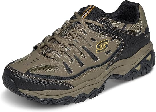 Skechers Men's Afterburn Memory-Foam Lace-up Sneaker on Amazon.ae - Price Tracker