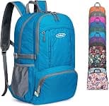 G4Free 40L Hiking Backpack Daypack with Wet Pocket Lightweight Packable Waterproof Handy Foldable Camping Outdoor Travel Large - Best Deal Finder