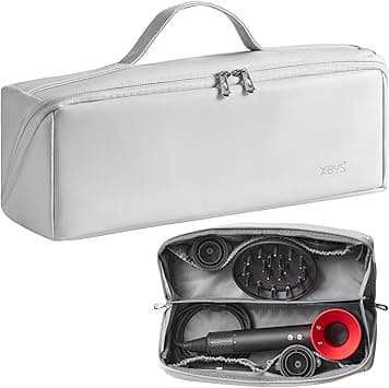 Veki Hair Dryer Travel Bag Storage Bag Compatible with Dyson Airwrap Styler & Dyson Supersonic & Shark Hair Dryer Carrying Case and Accessories, grey, Talla única, Fashion on Amazon.ae - Price Tracker
