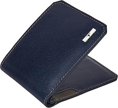 URBAN FOREST Tyson Leather Wallet for Men, Blue/Grey, Contemporary on Amazon.ae - Price Tracker