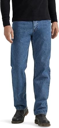 Wrangler Authentics mens Klassische 5-pocket-jeans aus Baumwolle mit Normaler Passform Jeans - دليلك لأفضل العروض
