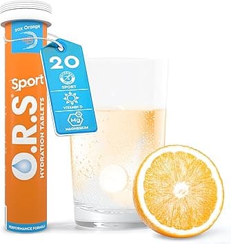 O.R.S Hydration + Immunity, Juicy Orange Electrolyte Tablets with Vitamins C, D, Iron & Zinc - 20 Tablets on Amazon.ae - Price Tracker