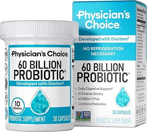 Probiotics 60 Billion Cfu [Dr. Formulated] For Women, Men And Adults, Natural; Shelf Stable Probiotic Supplement With Organic Prebiotic, Acidophilus Probiotic; 30 Capsules on Amazon.ae - Price Tracker