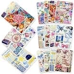 12 Pcs E-Reader Decorative Inserts for Kindle Paperwhite 11th and 12th Generation, Glitter Cardstock Paper Back Covers Compatible with Clear Cases, 17.2 x 12.2 cm, 12 Unique Themed Designs - Best Deal Finder